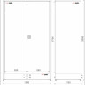 Шкаф сушильный Сороконожка ЗМК Комфорт на 18 пар (2000х1200х700мм)