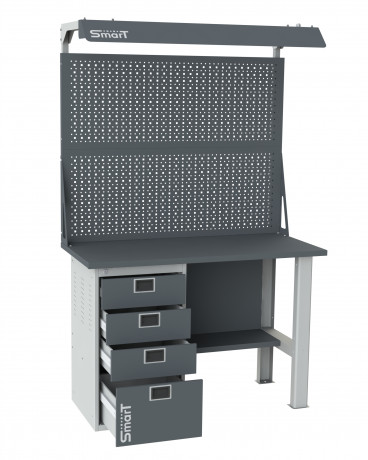 Верстак SMART 1280.4.S1.0.d2 (1864х1286х605мм)